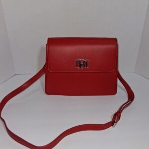 Badgley Mischka Red Crossbody Bag